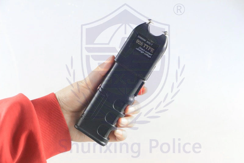 Portable Electric Baton Self Defense Body Touch Electric Shock Stun Guns with Flashlight