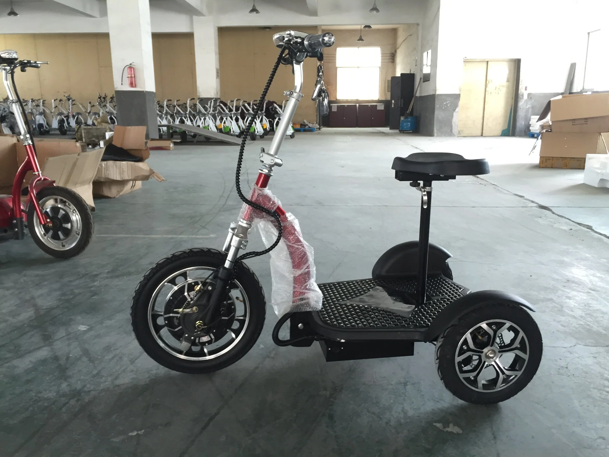 Zappy original de fábrica 500W 800W de 3 ruedas Scooter de movilidad eléctrica Trike discapacitados discapacitados en silla de ruedas Scooters