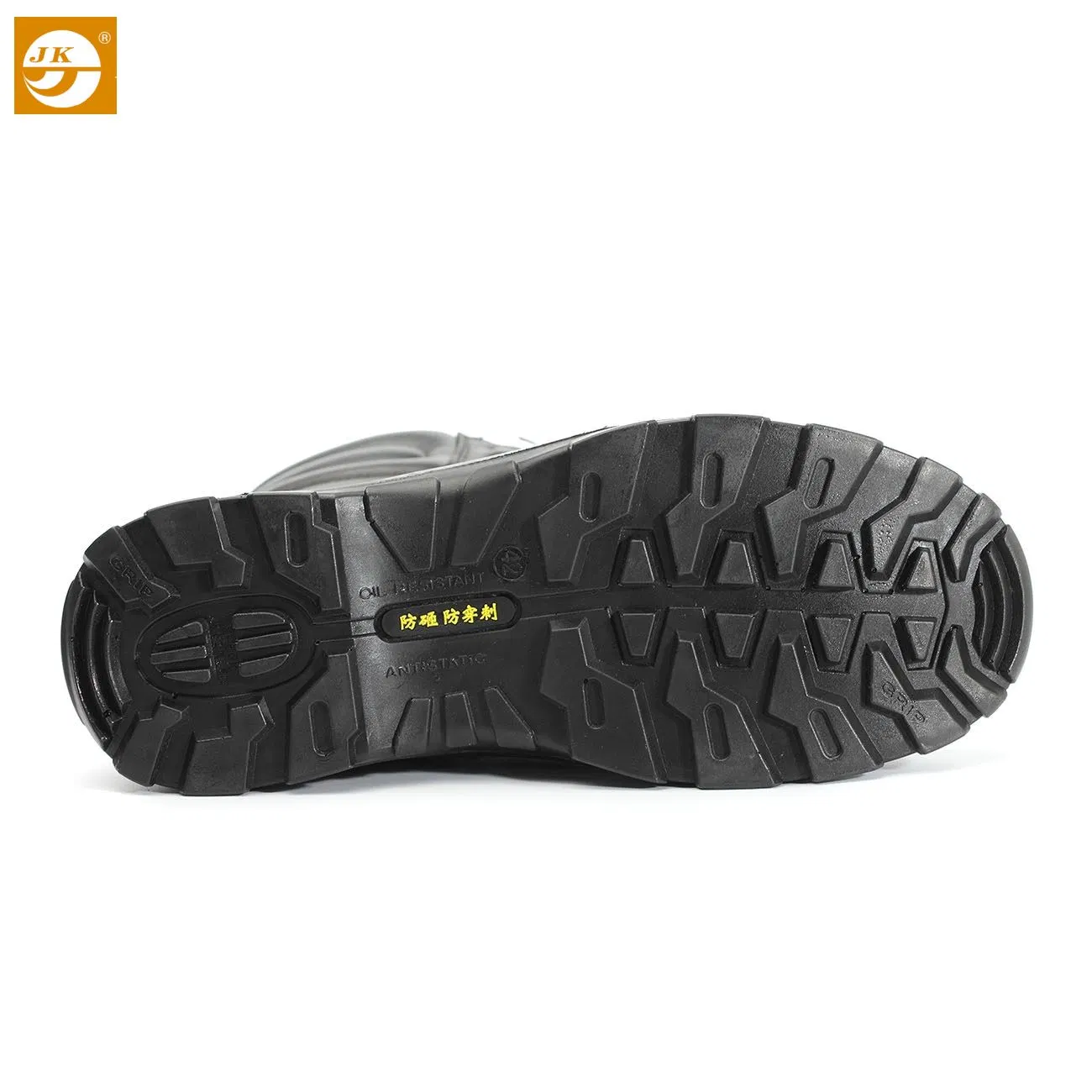 Black Color Tactical Shoes with Genuine Leather