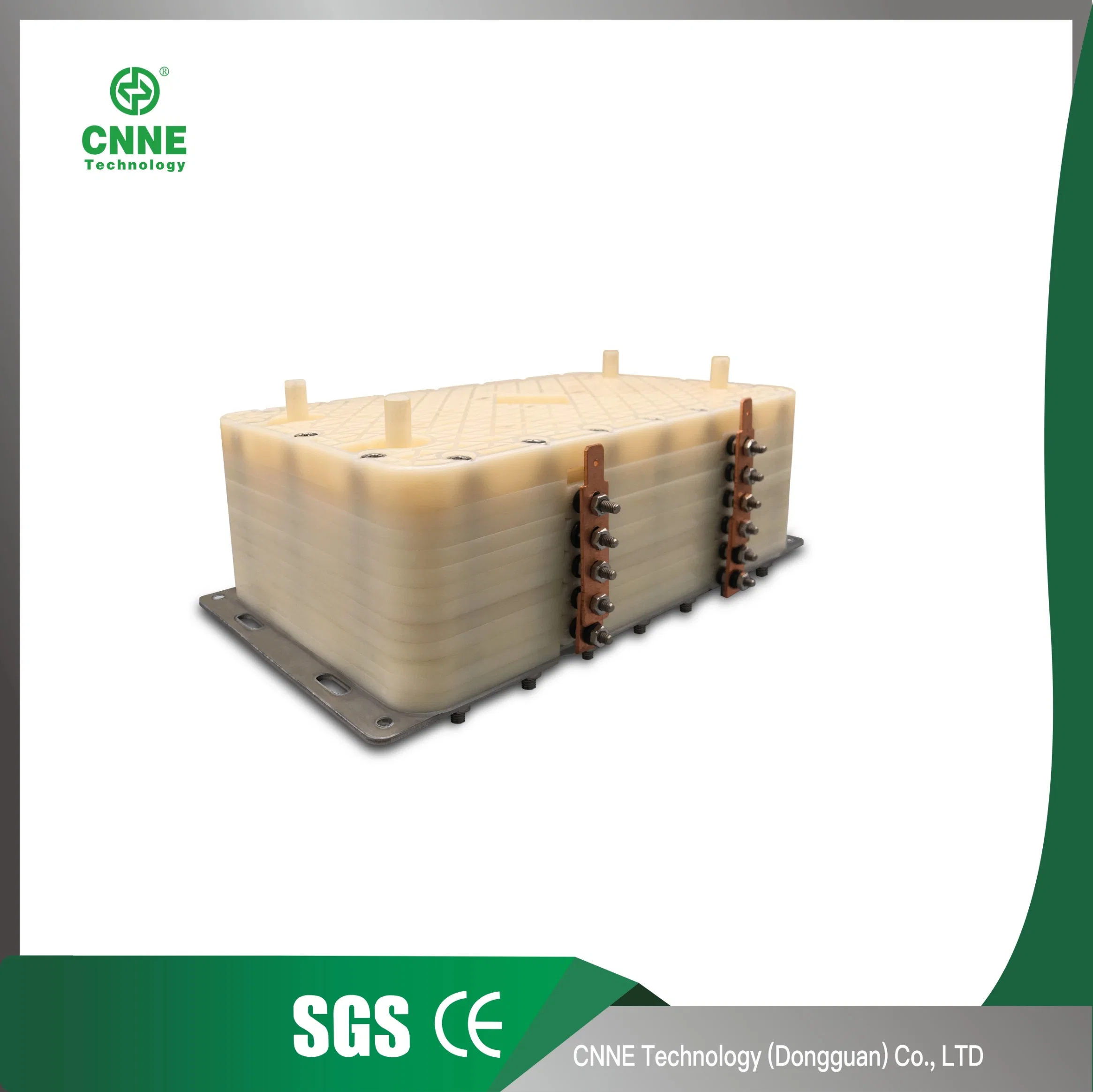 Customerized Stacked Design Pure Water Electrolysis Titanium Electrode Electrolytic Cell