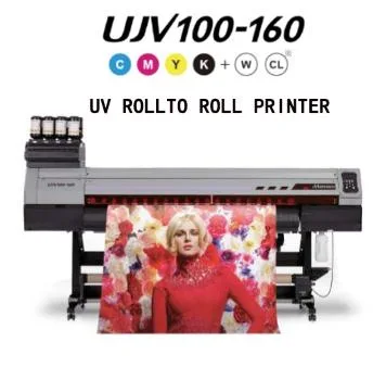 Genuine Guarantee 64 Inch Mimaki Ujv100-160 Inkjet UV LED Roll to Roll Printer