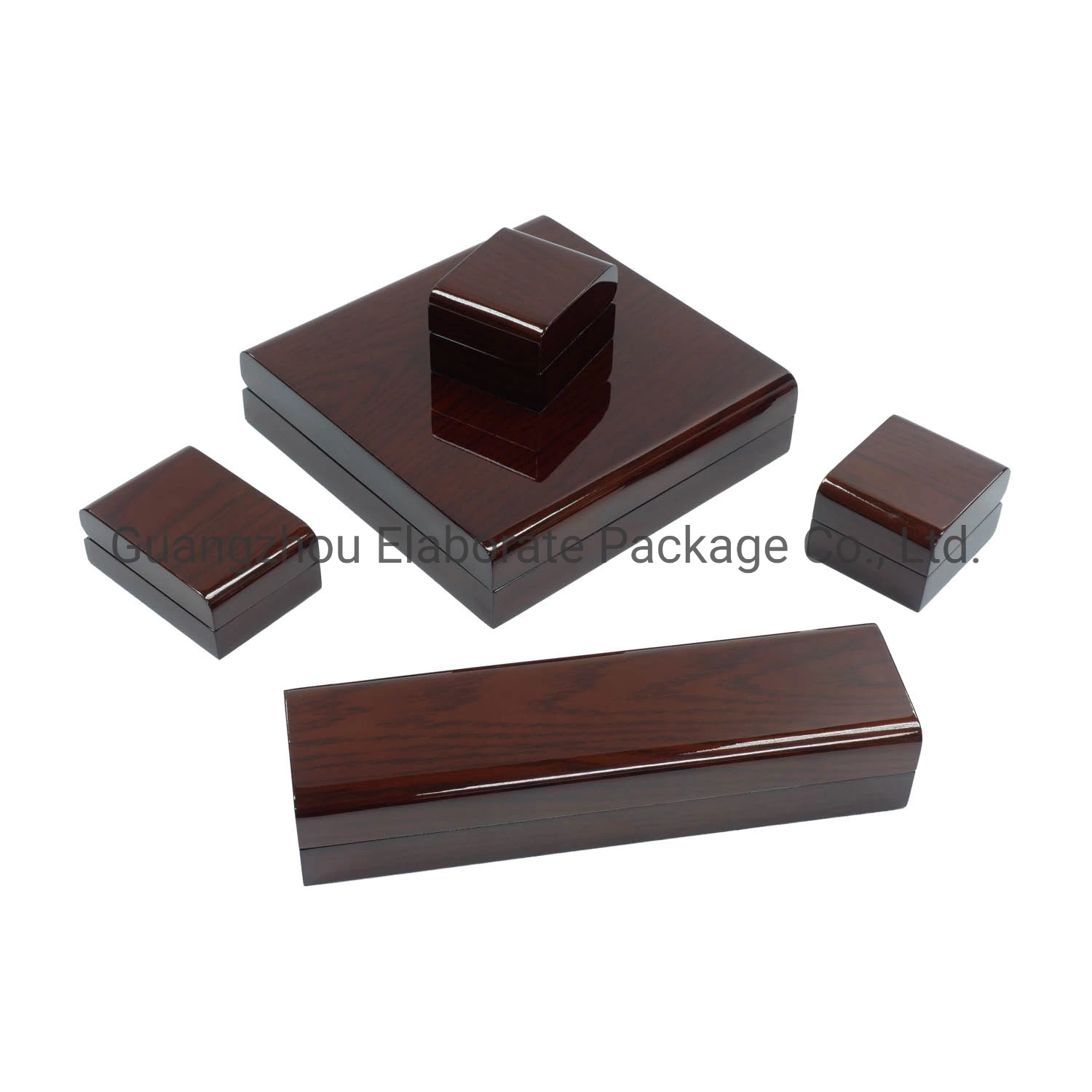 Luxury Dark Piano Lacquered Wooden Jewelry Packing Case China Manufacturer