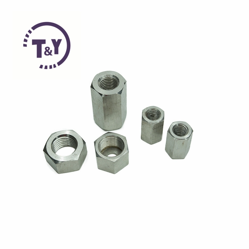 Grade 8 Acme Connector Nut Threaded Shaft Hex Coupling Nut with Coupling and Nut