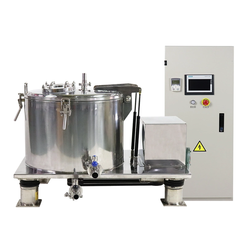 Manufacturer Supplier Variable Speed Control Vertical Basket Centrifuge for Juice Fruit Separation