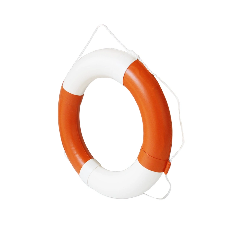 Cheap Customizable Logo Orange Brown PU Life Buoy for Water Sports