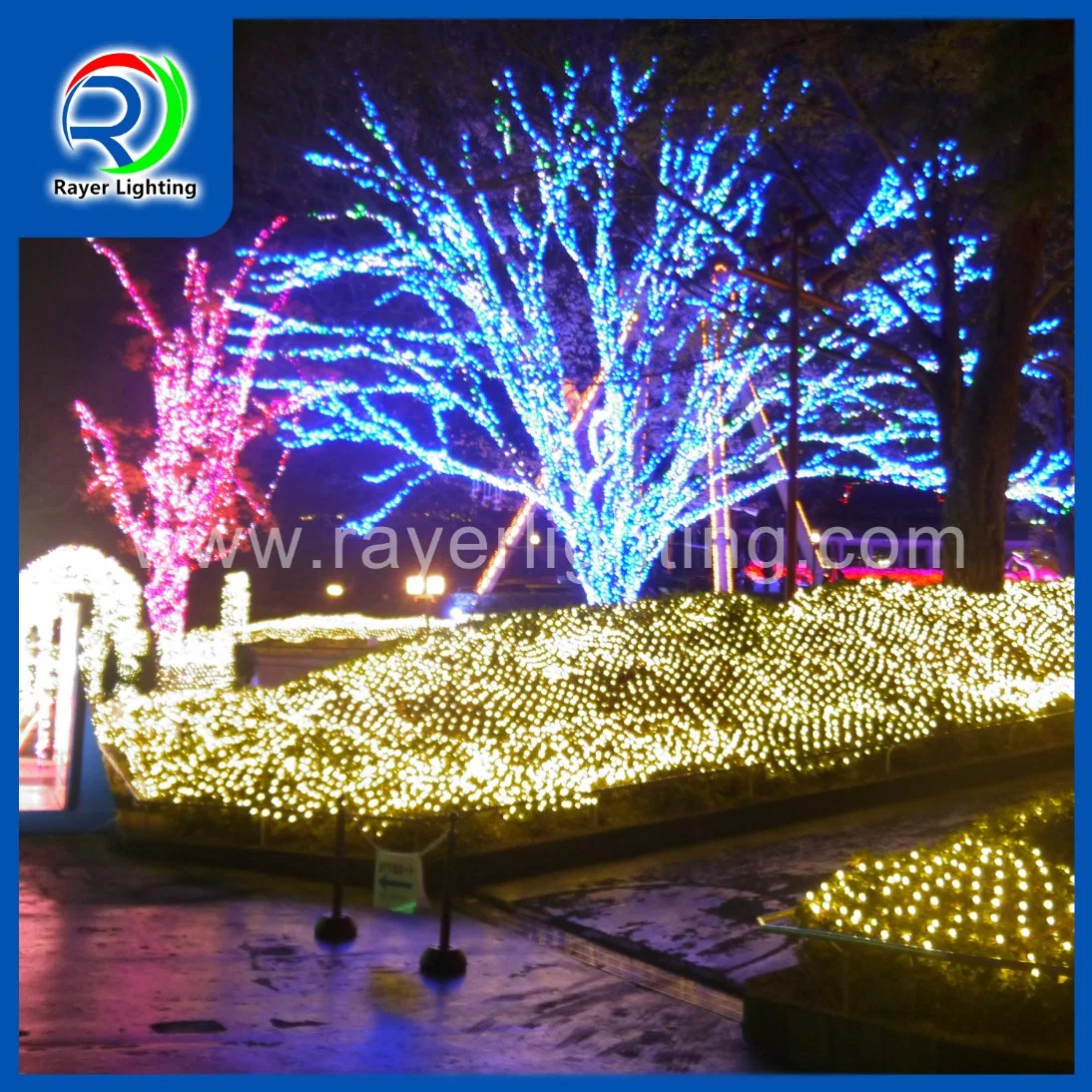 Outdoor Decoration LED Net Street Lighting Walkway Christmas Lights