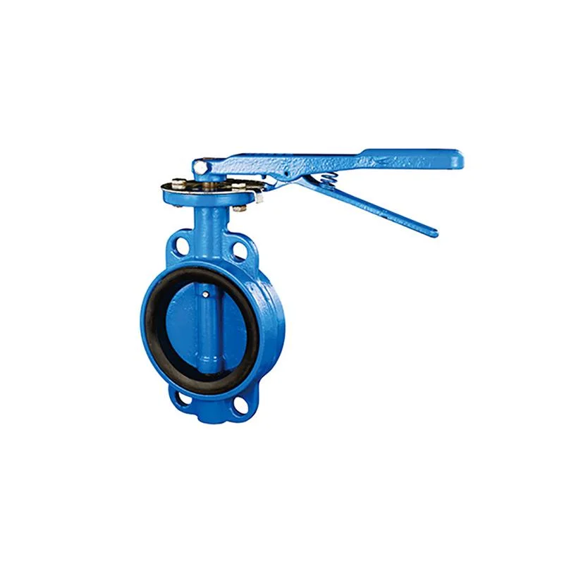 DIN ANSI JIS Standard Metal Butterfly Valve 1" 2" 4" Size Middle Line Butterfly Valve for Industrial Control