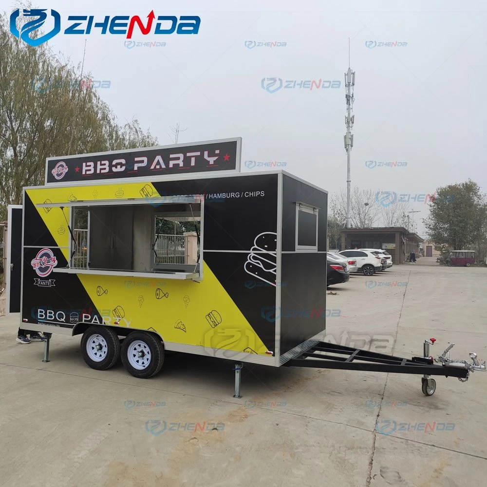 Hot Sale New Customized Mobile Food Cart Used Food Truck Trailer for Sale