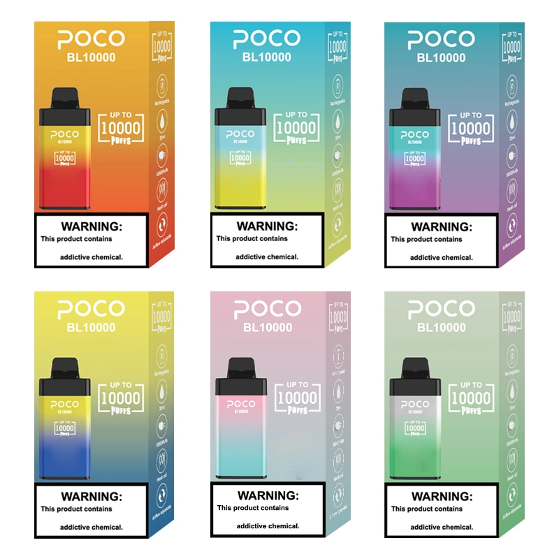 Original poco 10000 Puffs Wholesale Disposable I VAPE eléctrico Cigarette Barra de Puff VAPE desechable al por mayor