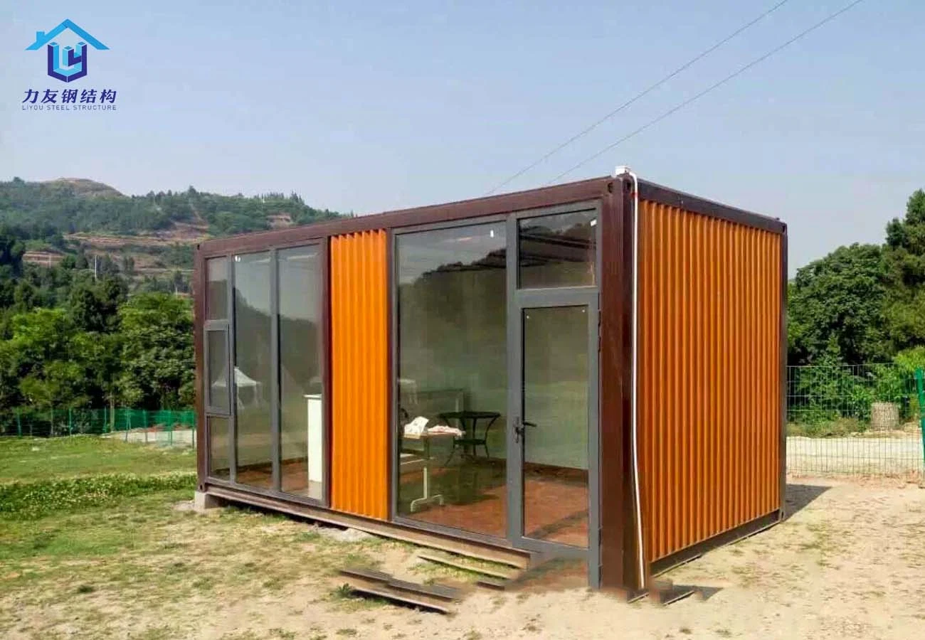 Luxury Modern Villas Prefab Containers House Mini Building Light Steel Villa Customized Cheap Container House