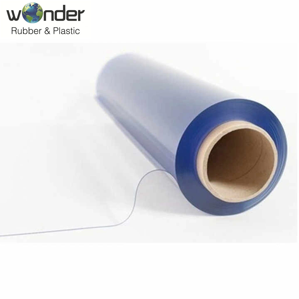 Environmental PVC Hyaloid Membrane High Transparent TPU EVA Thin Film PVC Film Food Grade PVC Soft Film Roll Material