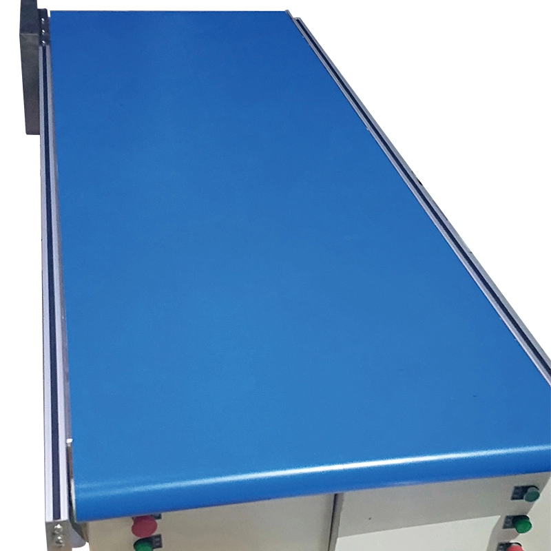 Belt Curve PVC PU Modular Belting Conveyor System Abrasion Resistant Powder Coating Steel PVC Belt Conveyor System for Transport Powders and Granulates