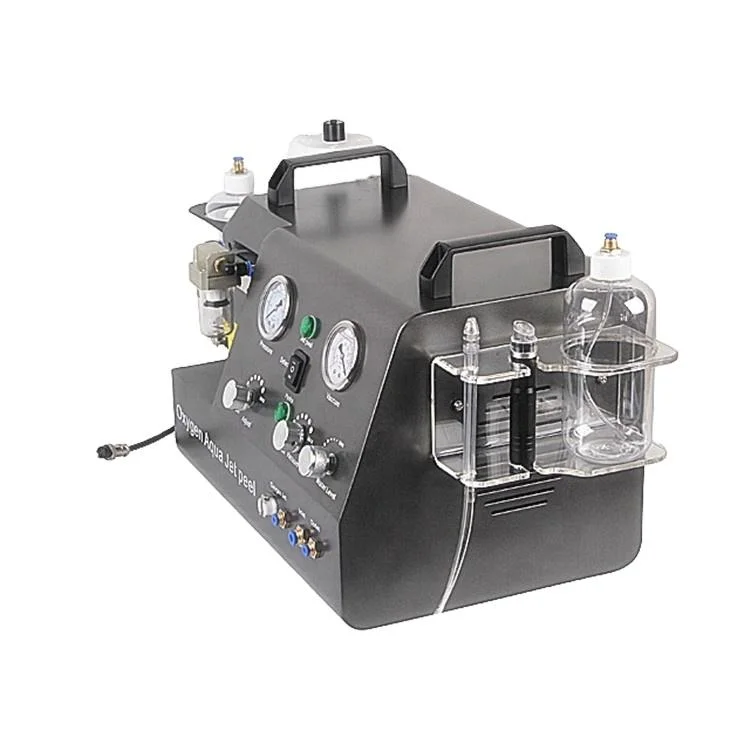 Effective High Vacuum Pressure Oxygen Jet Peel Facial Cleaning Jet Machine for Facial Care Acne Remove