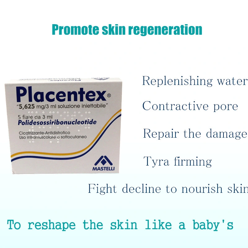 Estructura de la piel Placitex rejuvenecimiento de la piel 5,625mg/3ml Facial de relleno Dermal inyectable Reparar