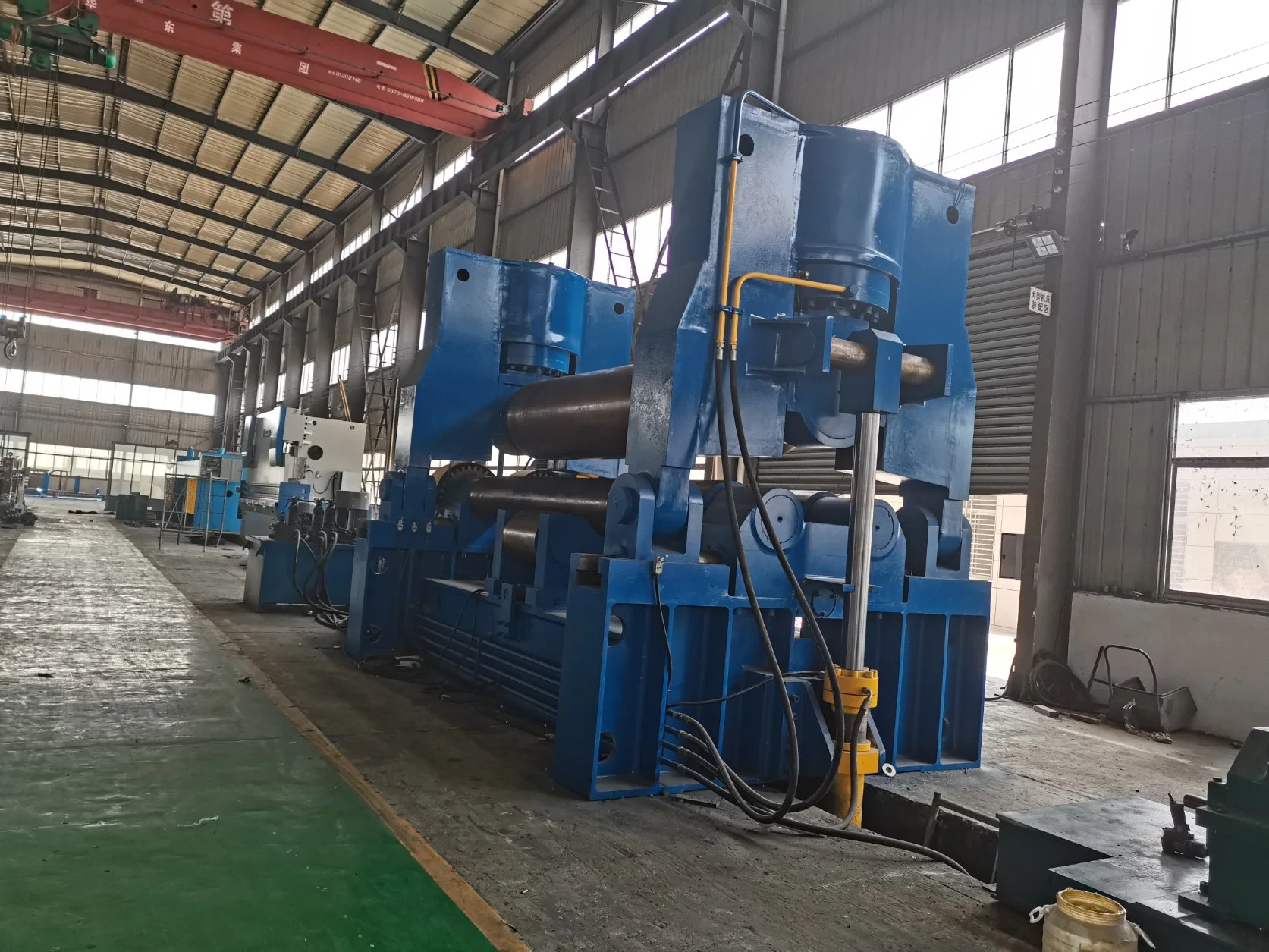 High Configuration Metal Sheet Processing Plate Rolling Machine