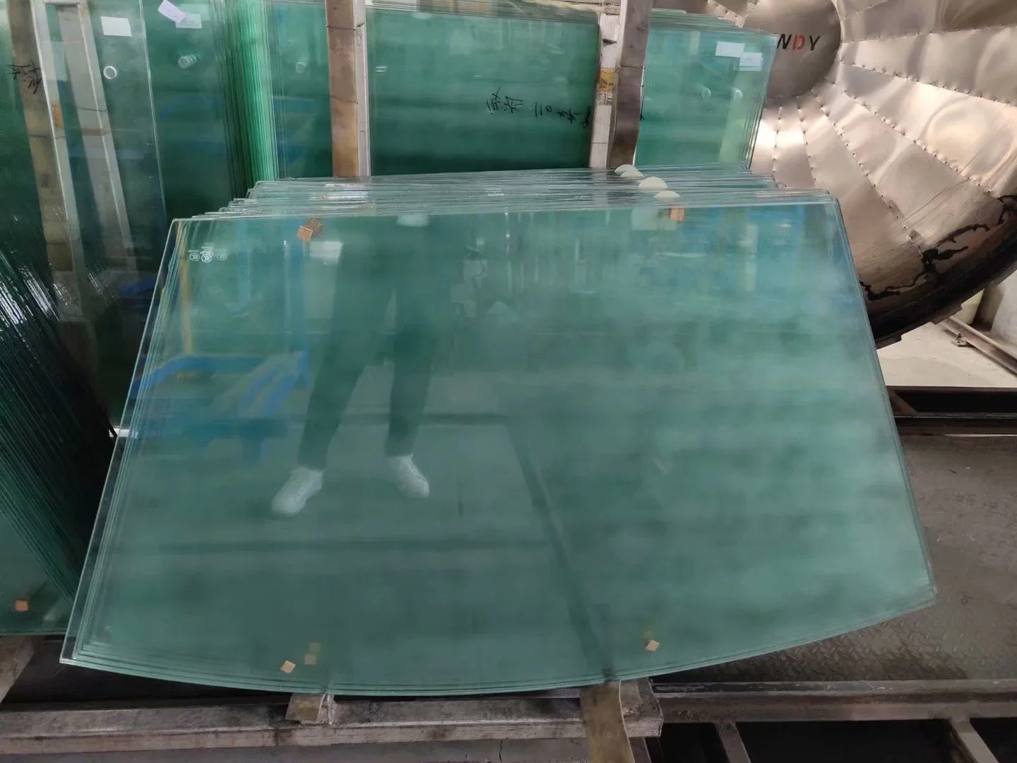 Professional Safety Transparent Tempered Special-Shaped Laminated Glass