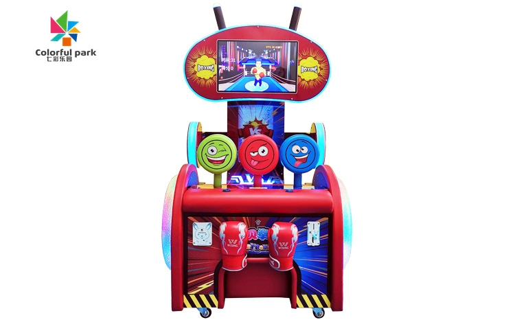 Amusement Boxing Machine Coin Operated Boxing Arcade Game