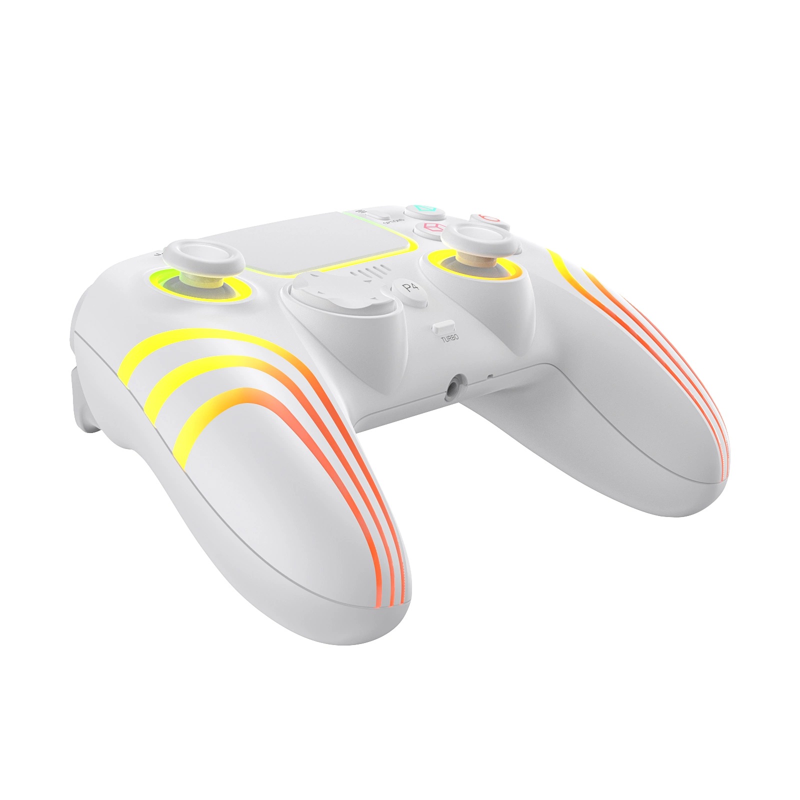 Nuevo controlador inalámbrico 2023 de fábrica PS4 con LED RGB y. 1000mAh batería