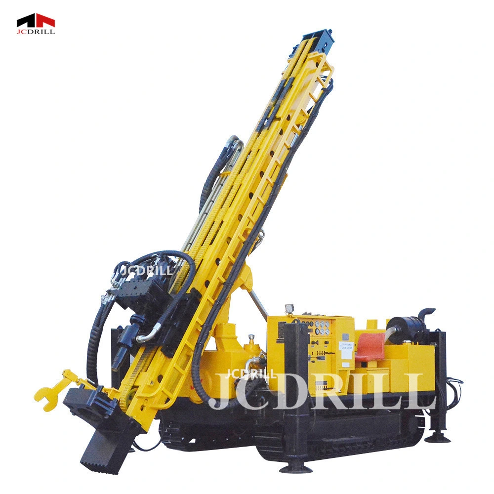 Crawler Rotary Hydraulic Reverse Circulation RC DTH Rock Drilling Rig Equipment for Soil Sampling, Mining and Water Well Borehole Drilling