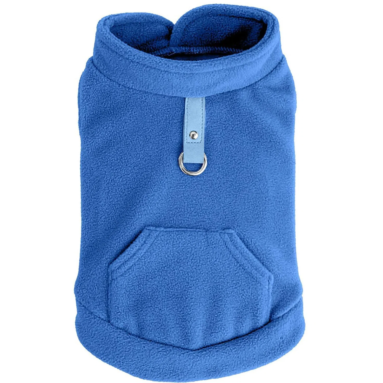 Luxury Lightweight Warm Fleece Dog Sweater Vest Harness Clothes with Pocket for Dogs