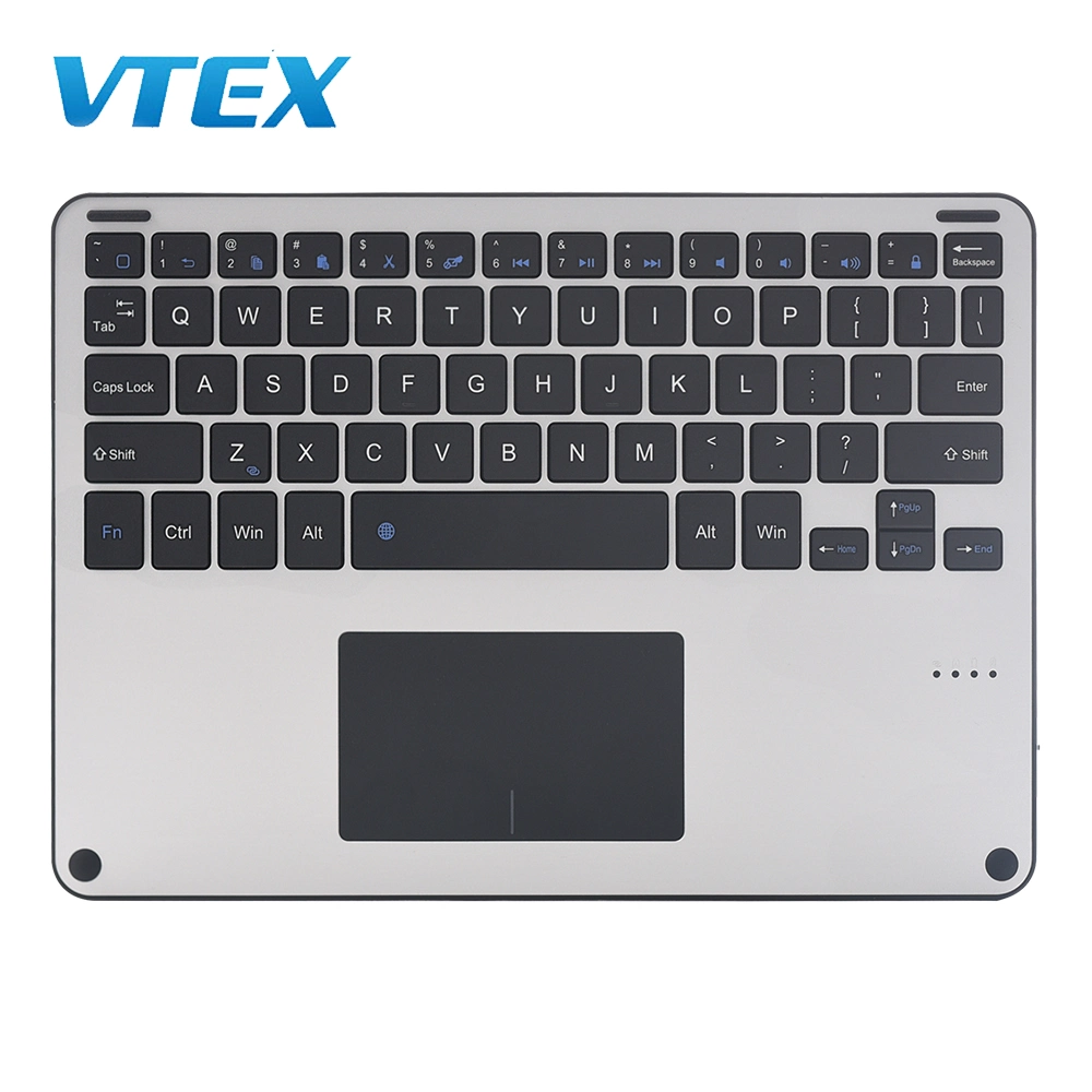 Hw 250mAh PC Bluetooth Protection Shell Aluminum Alloy Touch Pad Bt Keyboard Gaming Mini Guangdong Bluetooth Wireless Keyboard