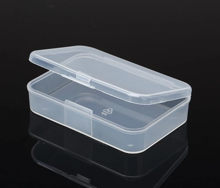 Plastic Hardware Attached Lid Container Packaging Custom Product Box Design Printing