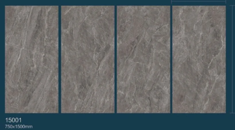 750X1500mm Glazed Ceramic Full Body Polished Porcelain Floor Tile (Hz15001)