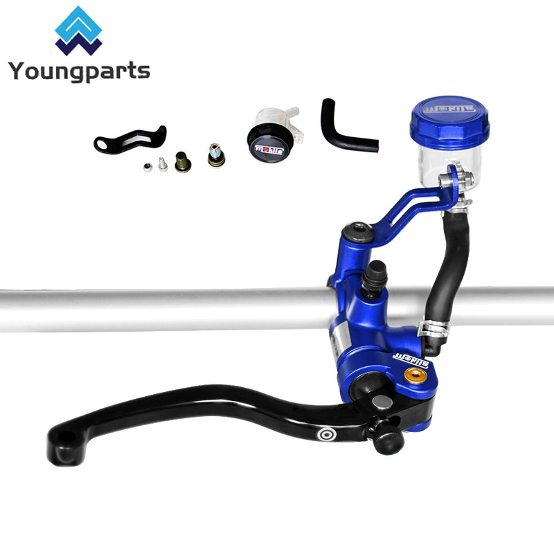 Youngparts 18*17.5 CNC Aluminum Motorcycle 22mm Handle Lever Clutch Pump Master Brake Cylinder