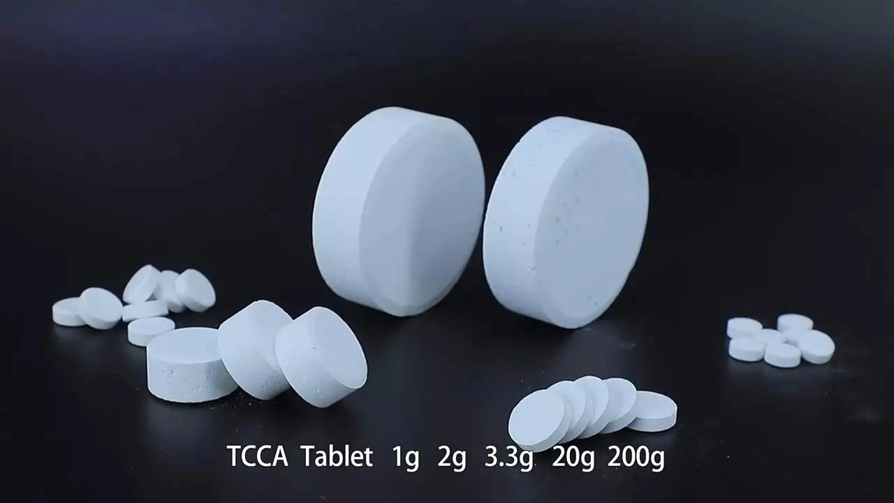 TCCA TCCA Piscina química ácido tricloroisocianúrico TCCA 90% polvo Tableta de cloro granular