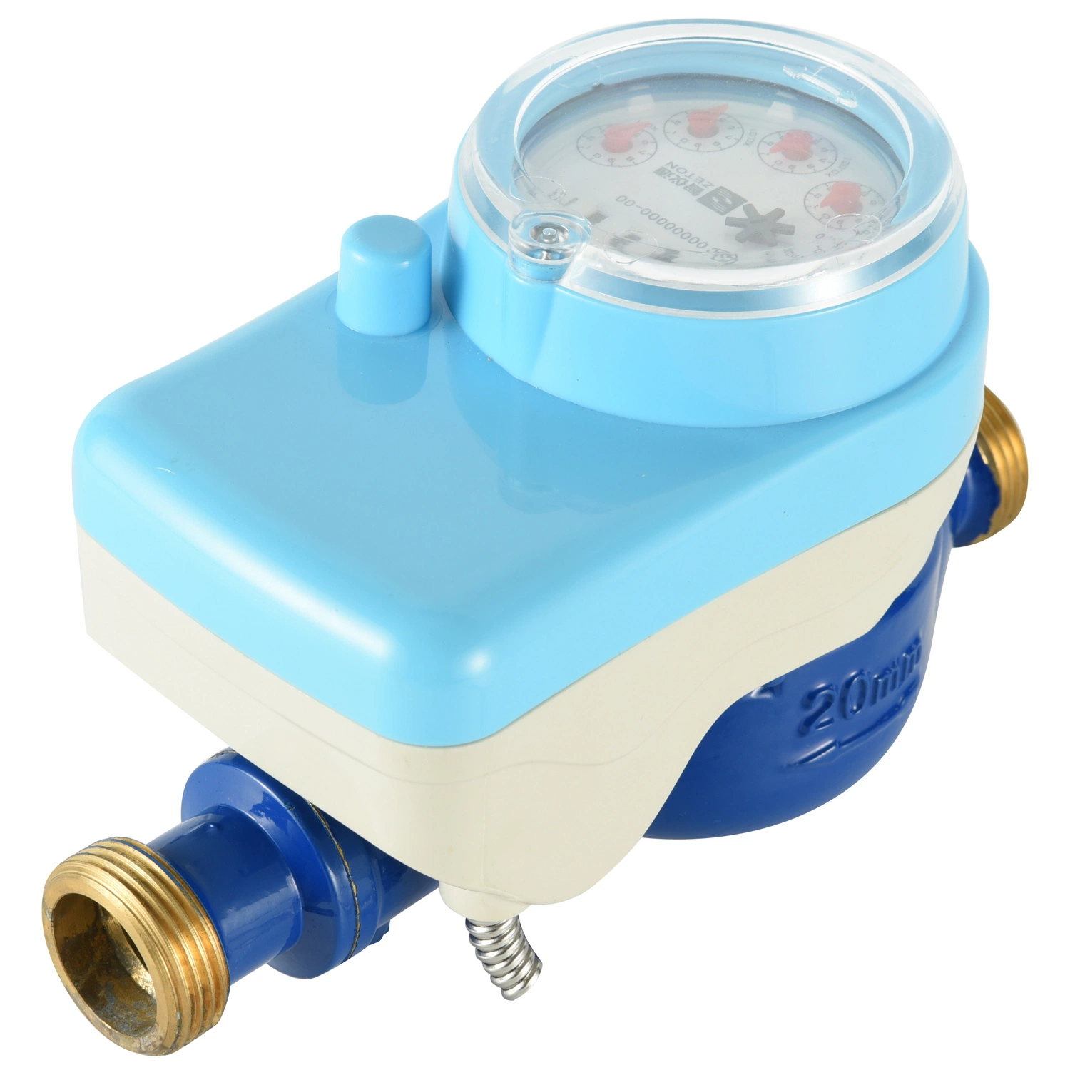 China Supplier Prepaid Wireless R400 AMR M-Bus/Lora Smart Digital Ultrasonic Water Meter