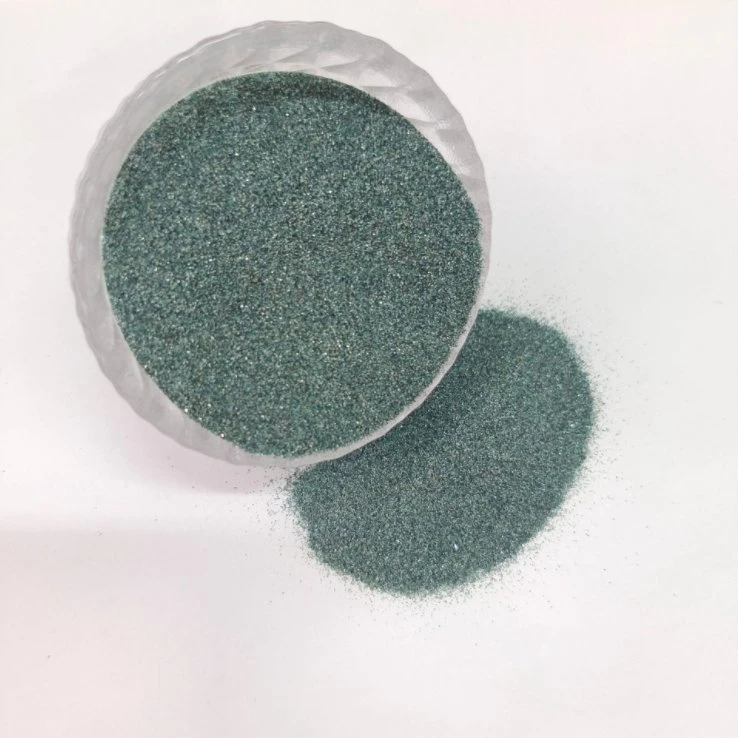 مواد كاشطة من الفئة السوداء / خضراء من السيليكون كربيد تستخدم في عمليات الصقل والطحن والتلميع