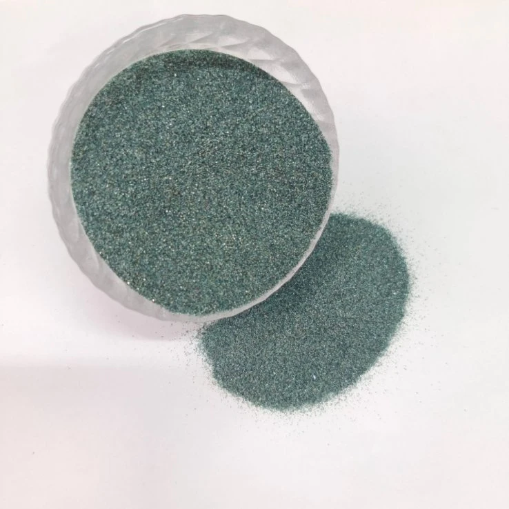 Abrasives Grade Black / Green Silicon Carbide Used for Sandblasting, Grinding and Polishing