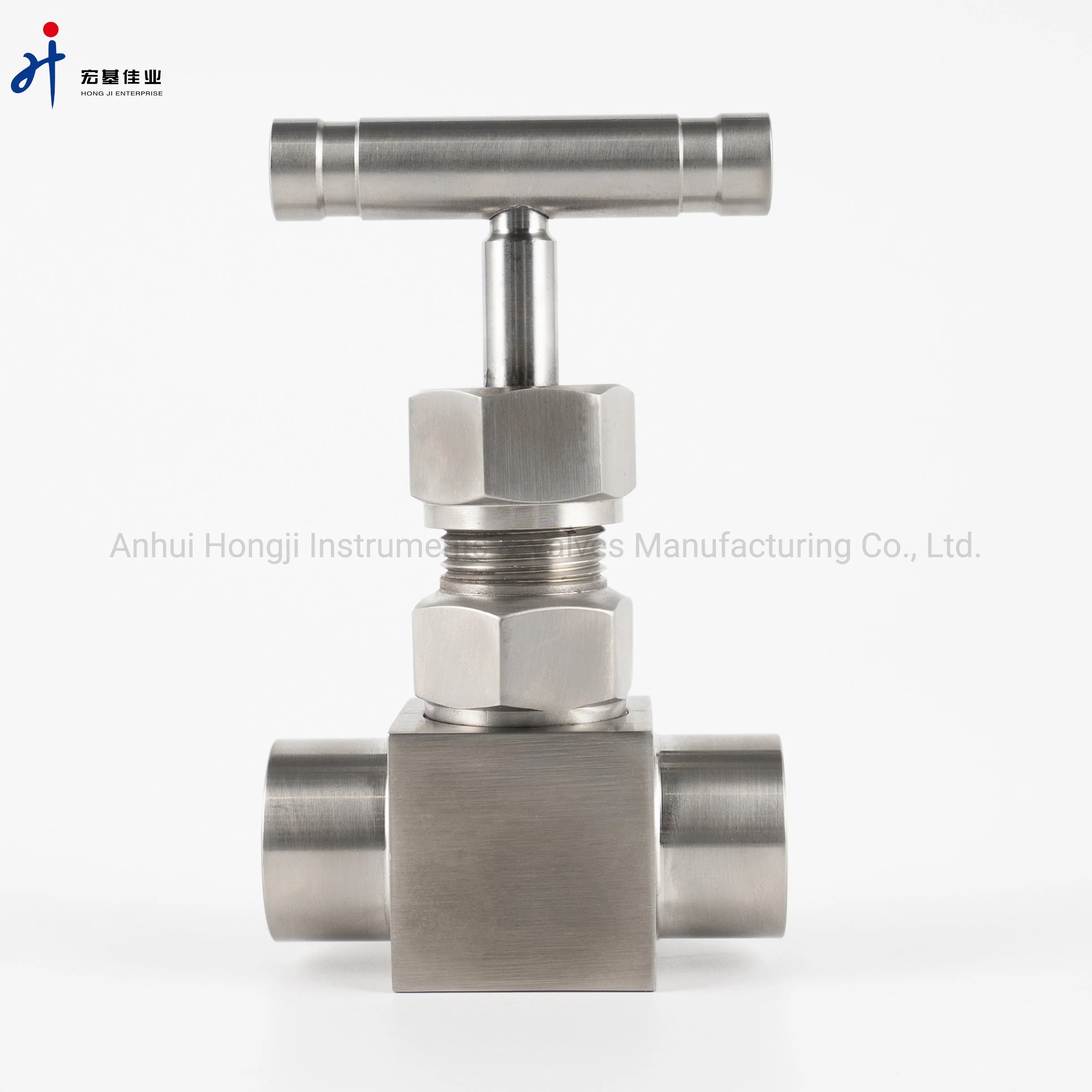 SS316 High-Pressure Stainless Steel Needle Valve Socket Welding End for Power Plant