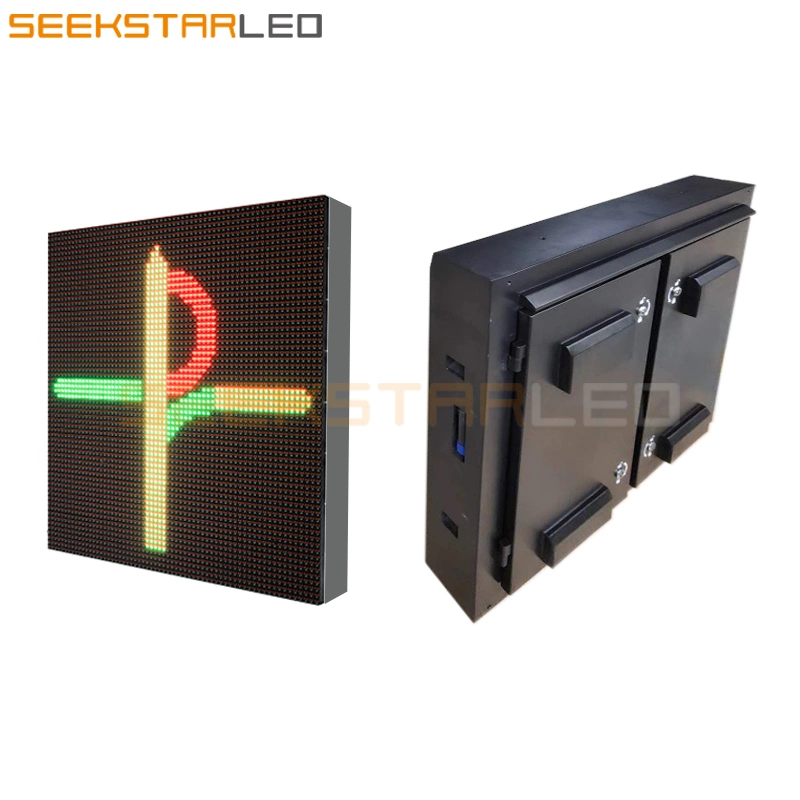 Traffic Information Guidance LED Display Outdoor Adjustable Brightness to Save Energy LED Traffic Guidance Display Message Sign P10