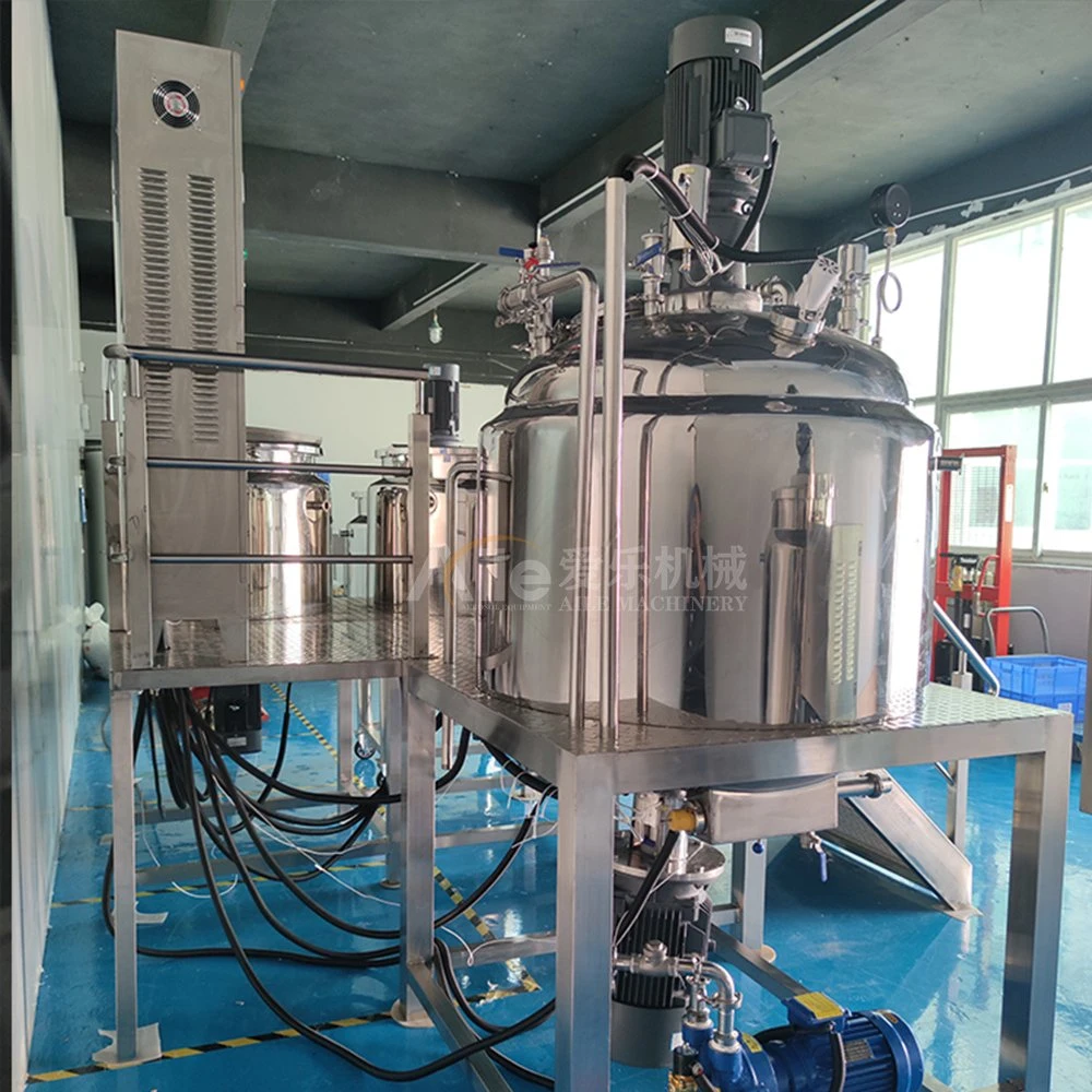 Ointment Vacuum Emulsifying Homogenizer Mixing Blender Emulsifier Tank