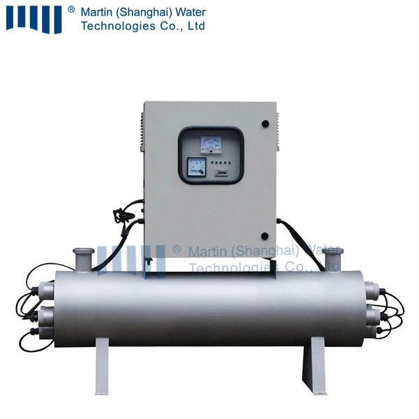 Limpieza automática de agua UV esterilizador para planta de tratamiento de agua