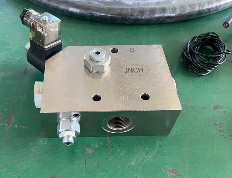 Case 580L - divisor de fluxo hidráulico da retroescavadora de peças sobresselentes Válvula