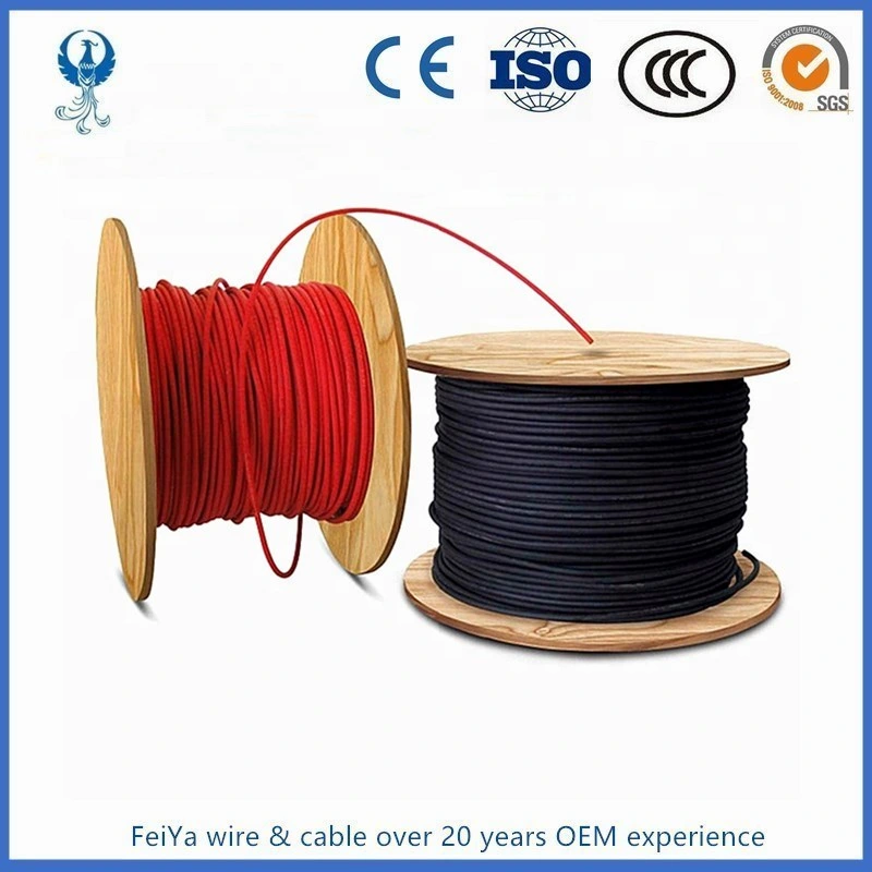 Rhh/Rhw/Rhw-2/Utiliser-2 Câble solaire PV Câble 6AWG