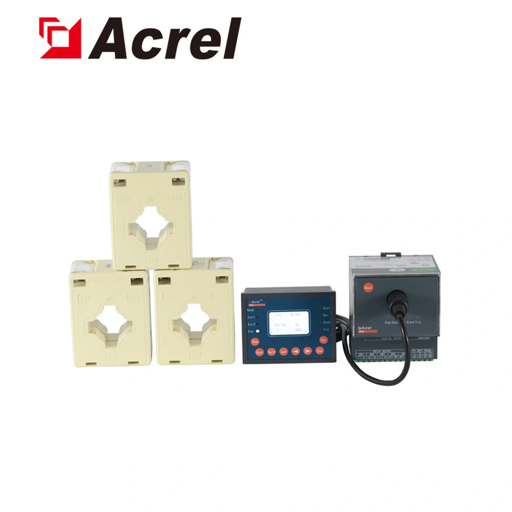 Acrel Ard2f-25/M+90L 3 Phase Low Voltage Smart LCD Display Motor Leakage Current Phase Failure Protection Protector with Analog Output