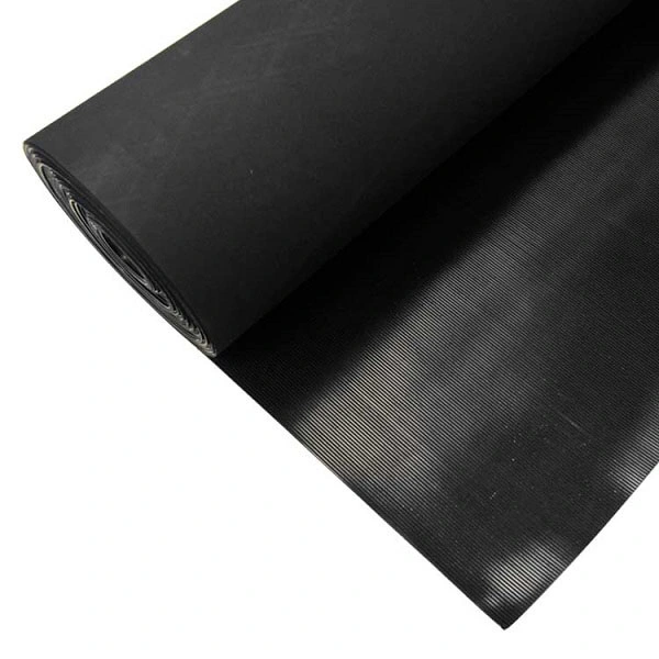 Heavy Duty Anti-Slip NBR EPDM SBR Rubber Sheets Floor Mat