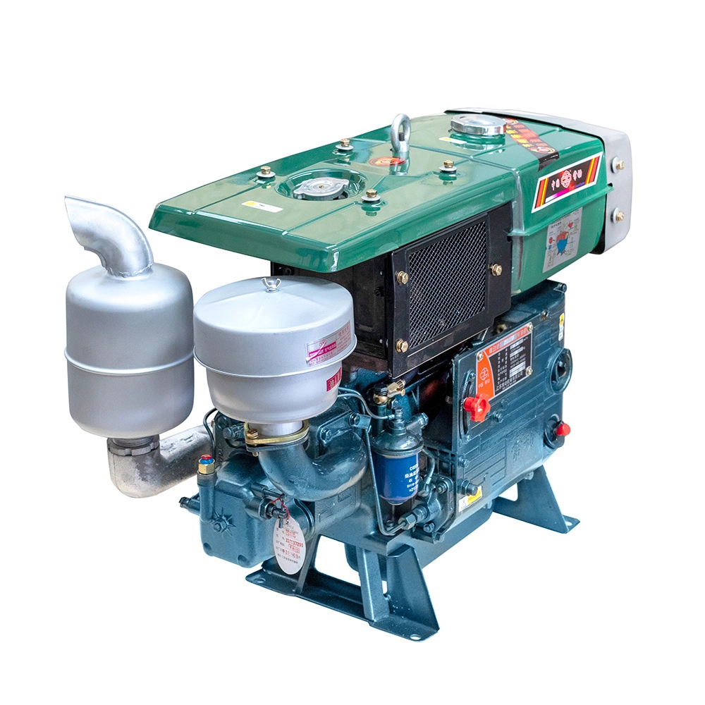 20HP Four Stroke Small Water Cooled Single Cylinder Power Direction Injection Portable Diesel Engine Zs1115n