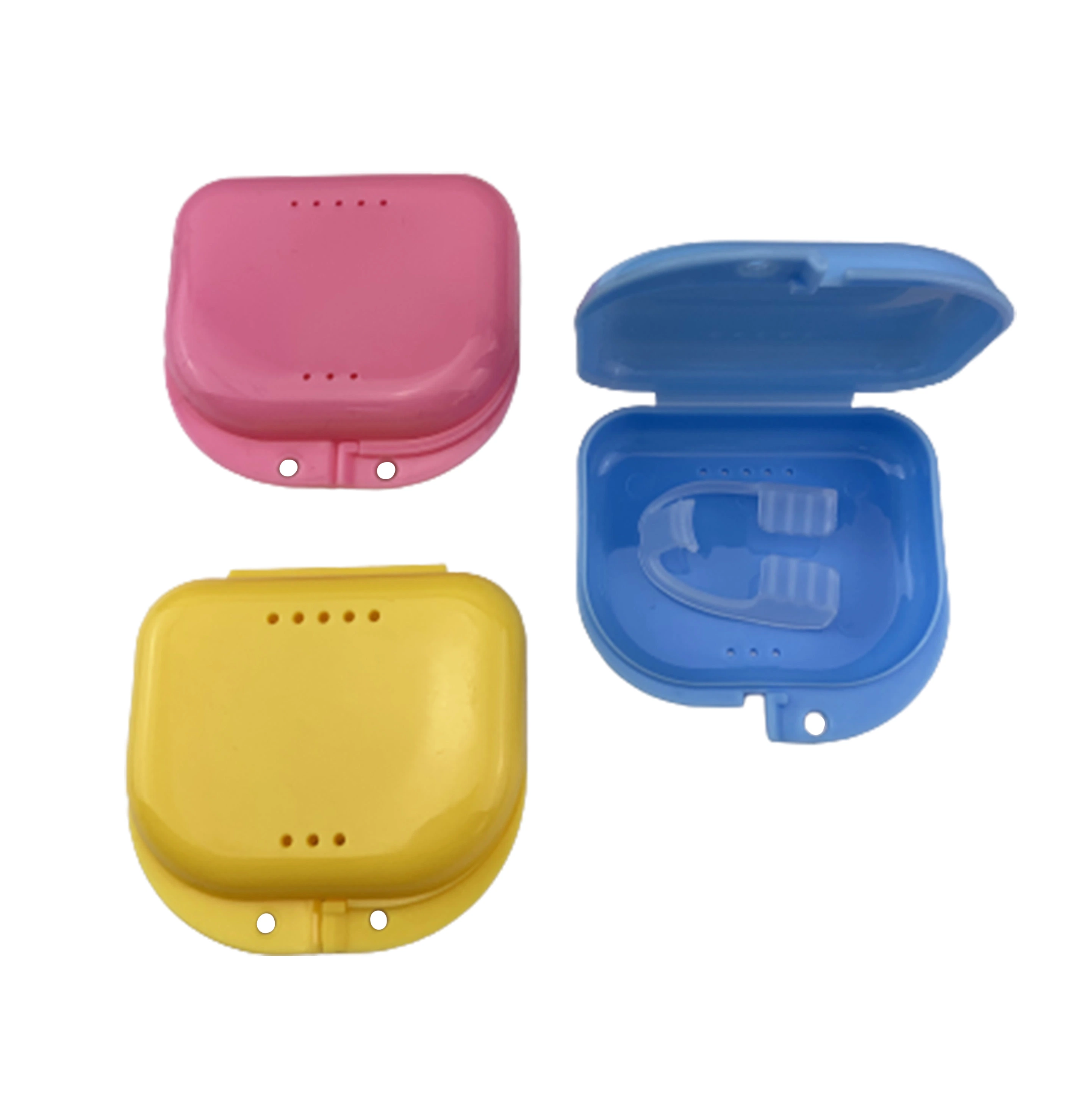 Invisible Retainer Portable Box Dental Half-Mouth Tooth Storage Box