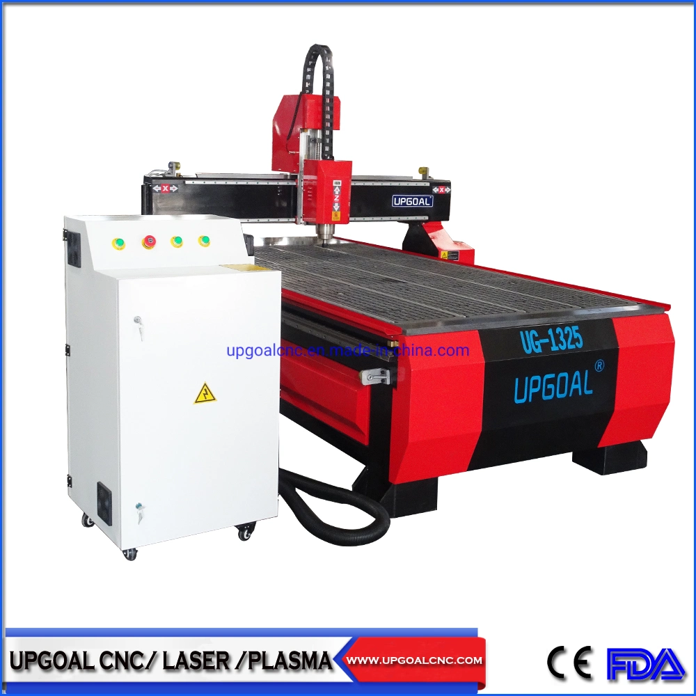 1300*2500mm Aluminum Plastic Plate CNC Cutting Machine with Vacuum Table/Dust Collector