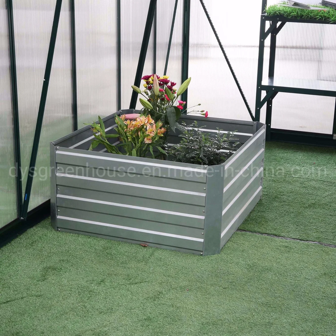 Greenhouse Raised Garden Bed Raised Garden Planter Rdsg1408045-Wo