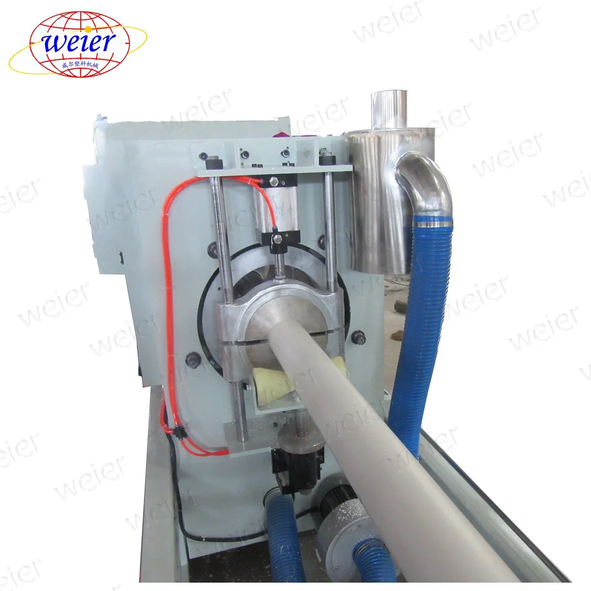 110-315mm Twin Screw Plastic Extruder for Making PVC Sweage Drain Pipe