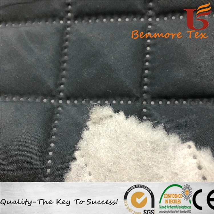 Ultrasonic Quilting Fashion Fabric/Polyester or Nylon Quilting Fabric for Downcoat Fabric