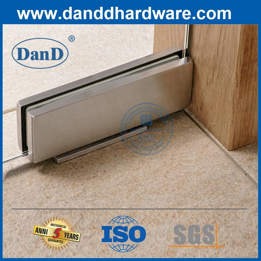 SS304 Office Door Over Panel Patch Fitting Glass Hardware