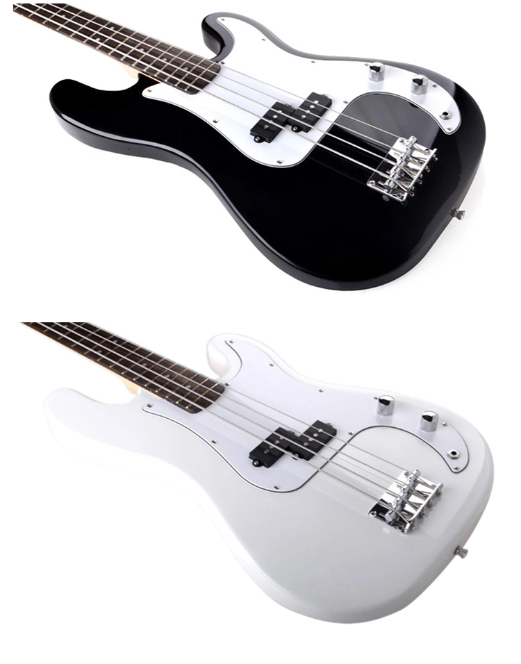 Wholesale 4 String Bass Guitar with Hard Case