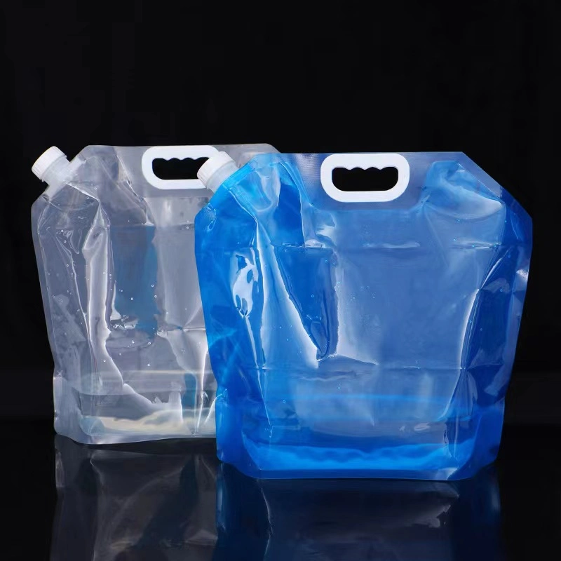 Custom Size Portable Collapsible Water Container Foldable Plastic Water Bag