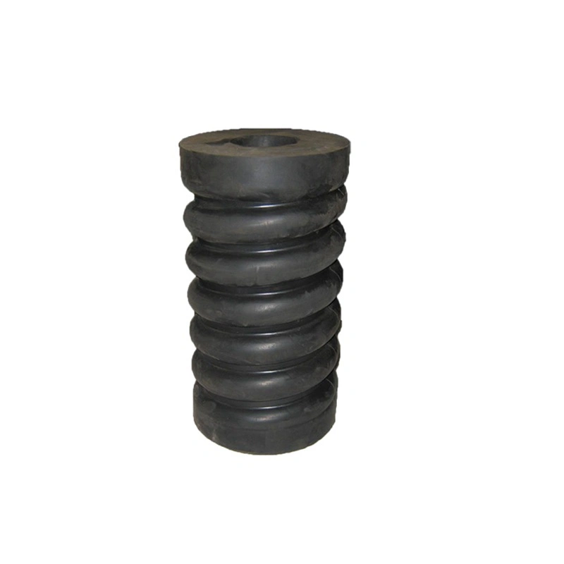 Rubber Metal Spiral Composite Spring Rubber Composite Spring with Steel Spring